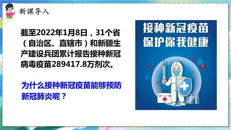 人教版生物8年级下册　第一章 第二节  免疫与计划免疫 PPT课件01