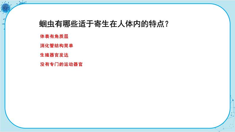 冀少版生物七年级上册 4.3 线形动物和环节动物 课件+教案08