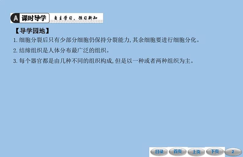 2.2细胞怎样构成生物体第二节动物体的结构层次课件人教版七年级生物上册02