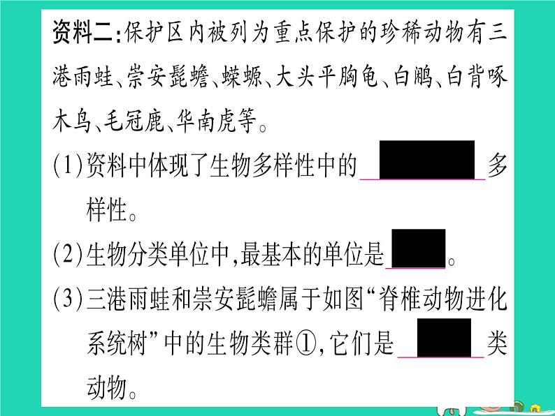 初中生物中考复习 中考生物总复习第3篇重要题型突破题型3材料分析题课课件PPT06