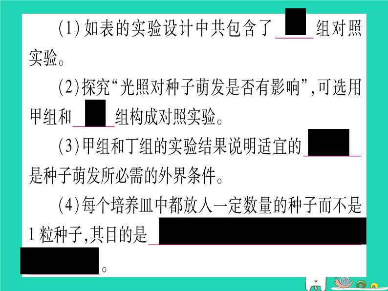 初中生物中考复习 中考生物总复习第二篇知能综合突破专题2生物圈中的绿色植物课件05