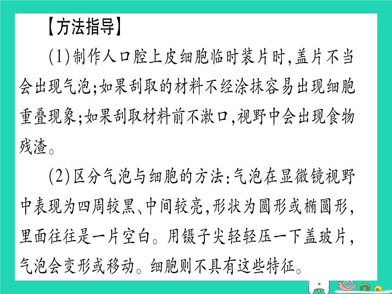 初中生物中考复习 中考生物总复习第二篇知能综合突破专题1细胞生物生物圈课件08