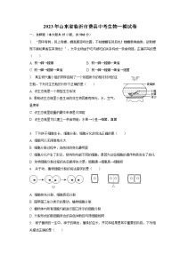 2023年山东省临沂市费县中考生物一模试卷（含解析）