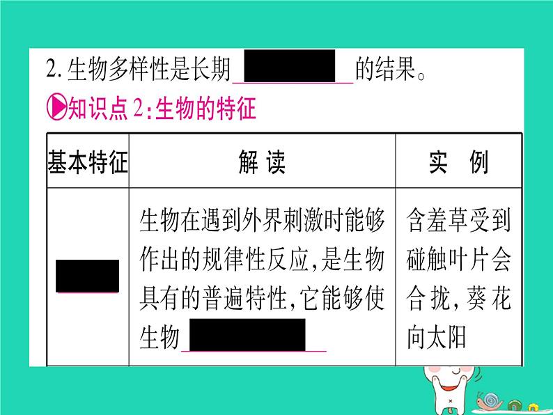 初中生物中考复习 中考生物总复习七上第1单元第1章生命的世界第2章探索生命课件第4页