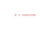 人教版初中生物八年级下册第八单元第一章第一节传染病及其预防练习课件
