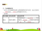 人教版初中生物八年级上册第5单元生物圈中的其他生物第4章第4节细菌和真菌在自然界中的作用练习课件