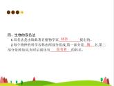 人教版初中生物八年级上册第6单元生物的多样性及其保护第1章第2节从种到界练习课件