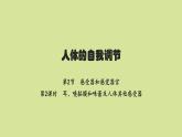 北师版初中生物七年级下册第12章人体的自我调节第2节第2课时耳、嗅黏膜和味蕾及人体其他感受器练习课件