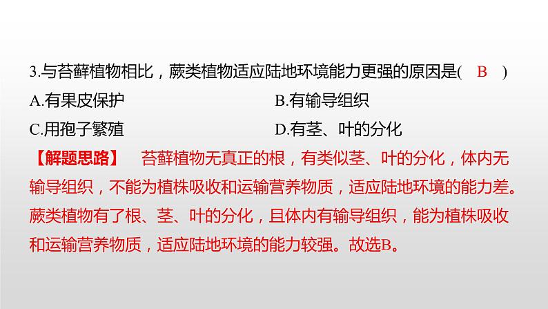 2021年岳阳市初中学业水平考试（生物真题卷）（有详细解析）课件PPT第4页