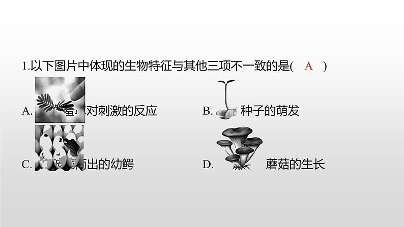 张家界市2022年普通初中学业水平考试（生物真题卷）（有详细解析）课件PPT第2页