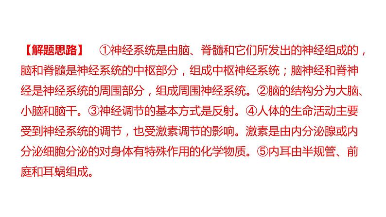 中考生物专题复习--题型二 识图作答题课件PPT第3页