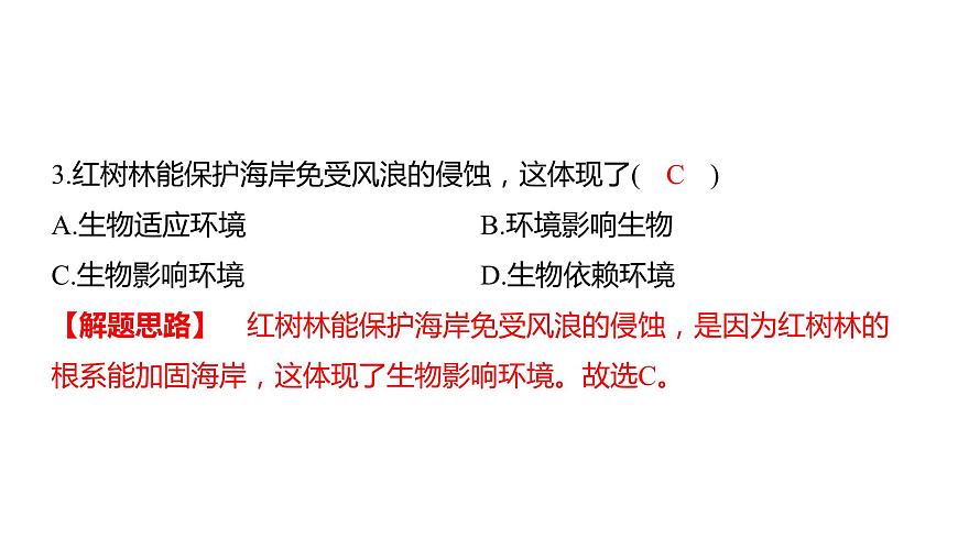 中考生物专题复习--专题三 生物与环境课件PPT第5页