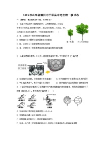 2023年山东省德州市平原县中考生物一模试卷（含解析）