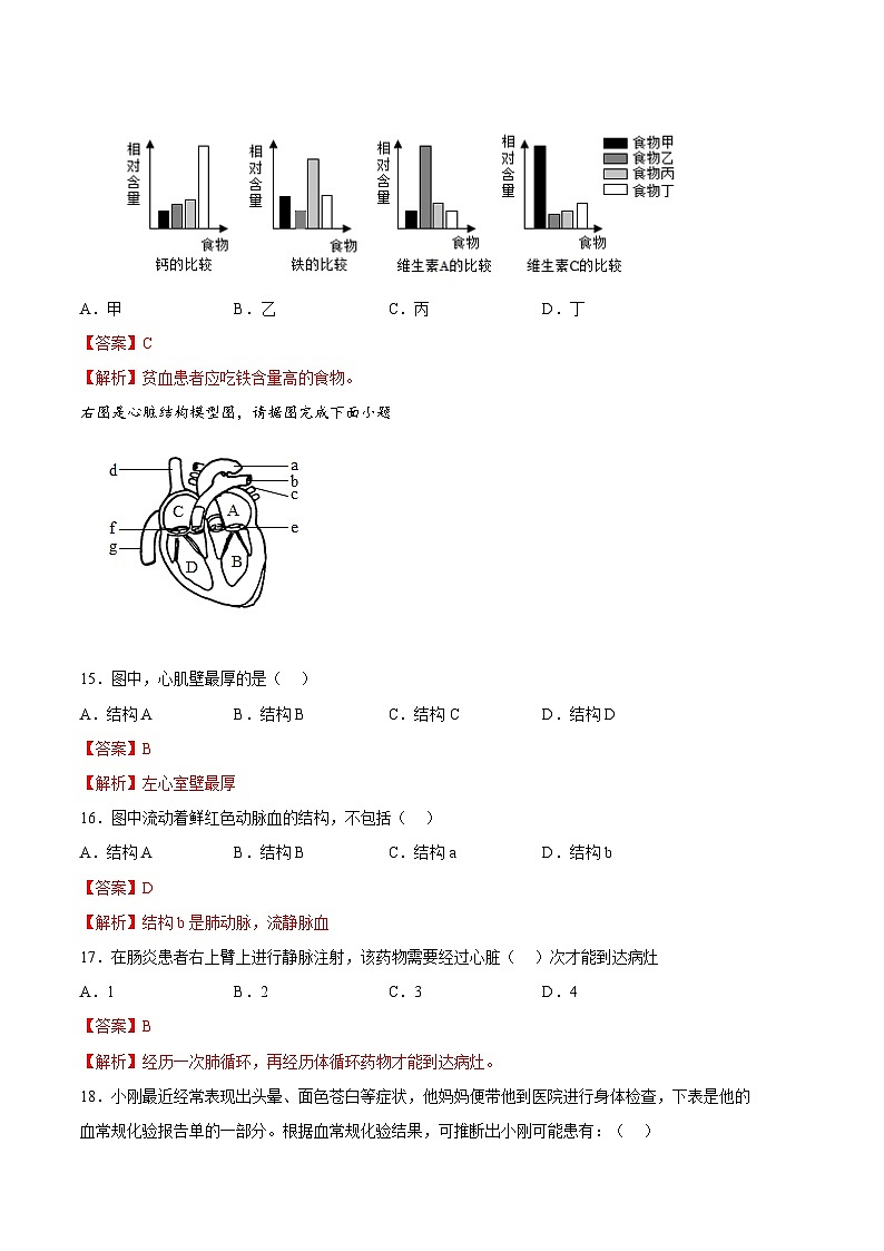 生物02卷（苏教版七年级下册）-（全解全析）A4 第3页