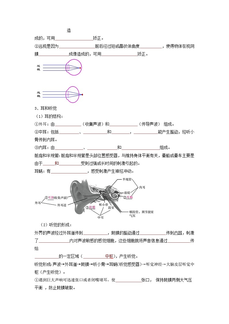 第六章 人体生命活动的调节（原卷版）第2页