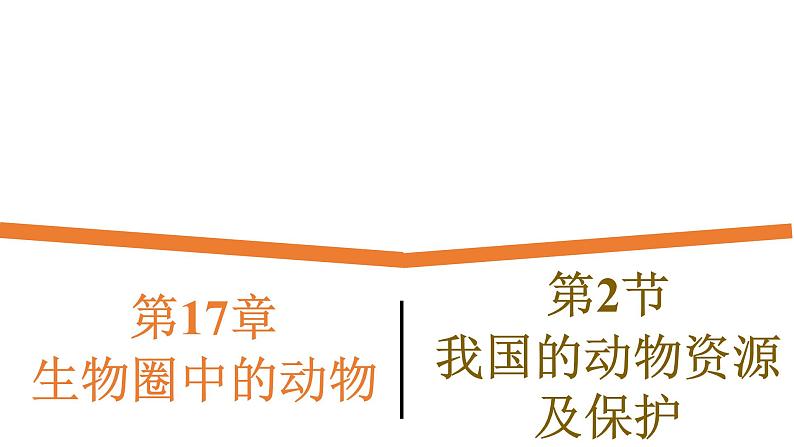 17.2《我国的动物资源及保护》课件第1页