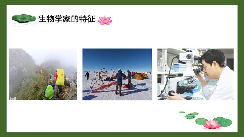 北师大版七年级生物上册课件 2.1 生物学是探索生命的科学第8页