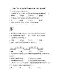 2023年辽宁省阜新市阜蒙县中考生物二模试卷（含解析）