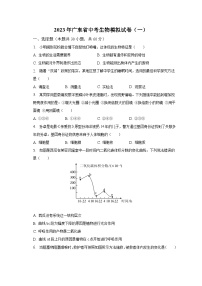 2023年广东省中考生物模拟试卷（一）（含解析）