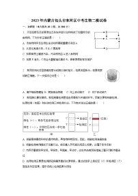 2023年内蒙古包头市东河区中考生物二模试卷（含解析）