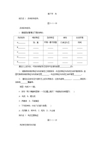 人教版八年级生物上册同步练习：5.1.6　鸟