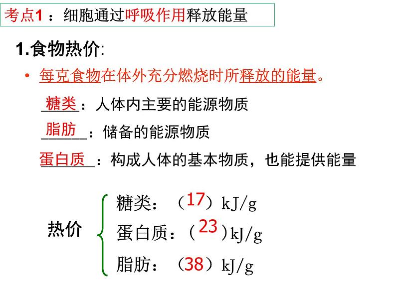 第10章 人体的能量供应（第1课时）-【期末通关】2022-2023学年七年级下学期生物考点精讲与要点归纳（北师大版）课件PPT第2页