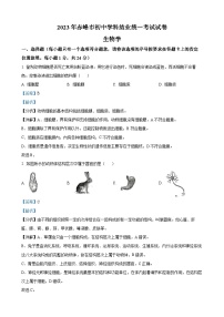 2023年内蒙古赤峰市中考生物真题（解析版）