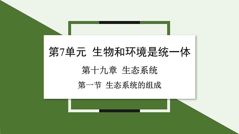 苏教版生物八上7.19.1 生态系统的组成（课件PPT)01