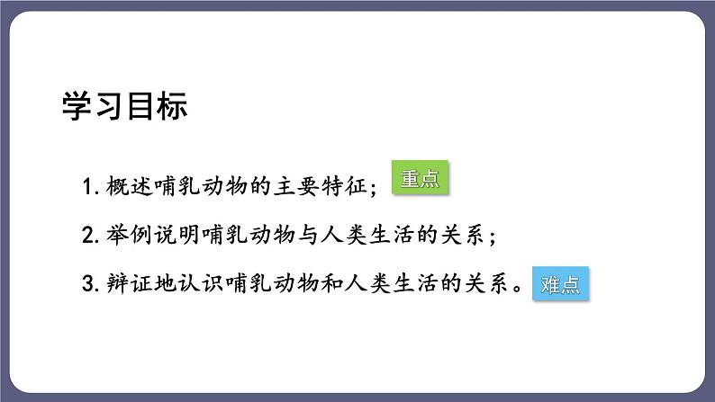 5.1.7哺乳动物 课件-2023-2024学年人教版生物八年级上册02