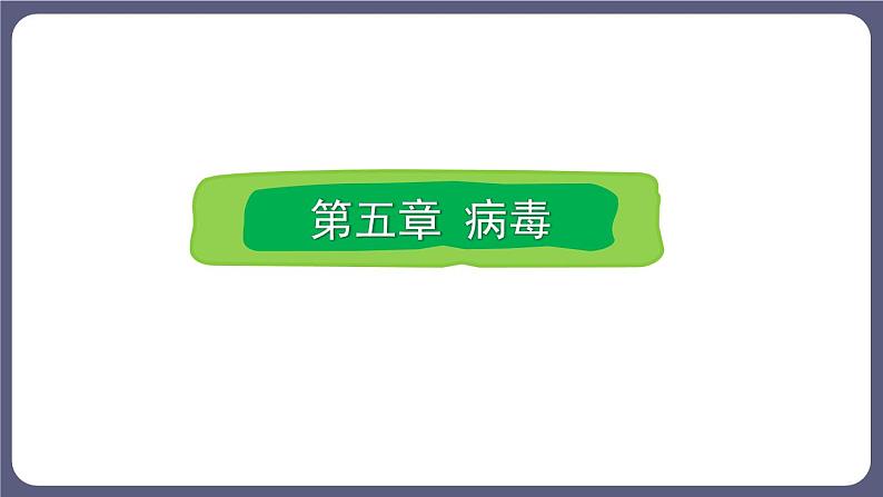 5.5 病毒 课件-2023-2024学年人教版生物八年级上册01