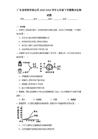 广东省深圳市南山区2022-2023学年七年级下学期期末生物试题（含答案）