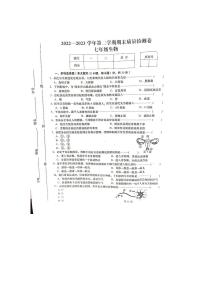 江西省赣州市于都县2022-2023学年七年级下学期期末质量检测生物卷