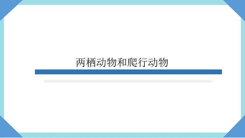 人教版生物八年级上册--5.1.5两栖动物和爬行动物    课件01