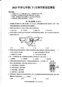 重庆市梁平区2022-2023学年七年级下学期期末质量监测生物学试题