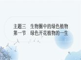 人教版中考生物复习主题三生物圈中的绿色植物第一节绿色开花植物的一生练习课件
