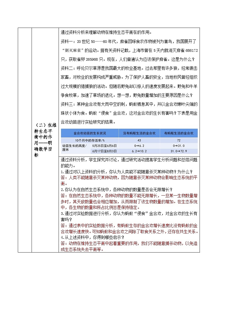 人教版八年级上册5.3《动物在生物圈中的作用》课件+教案+导学案+分层作业02