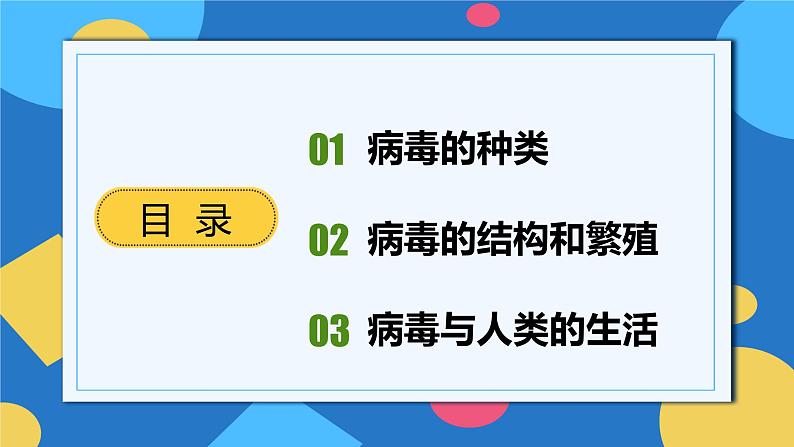 人教版八年级上册5.5《病毒》课件+教案+导学案+分层作业02