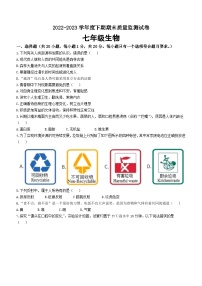 河南省信阳市罗山县2022-2023学年七年级下学期期末生物试题（含答案）