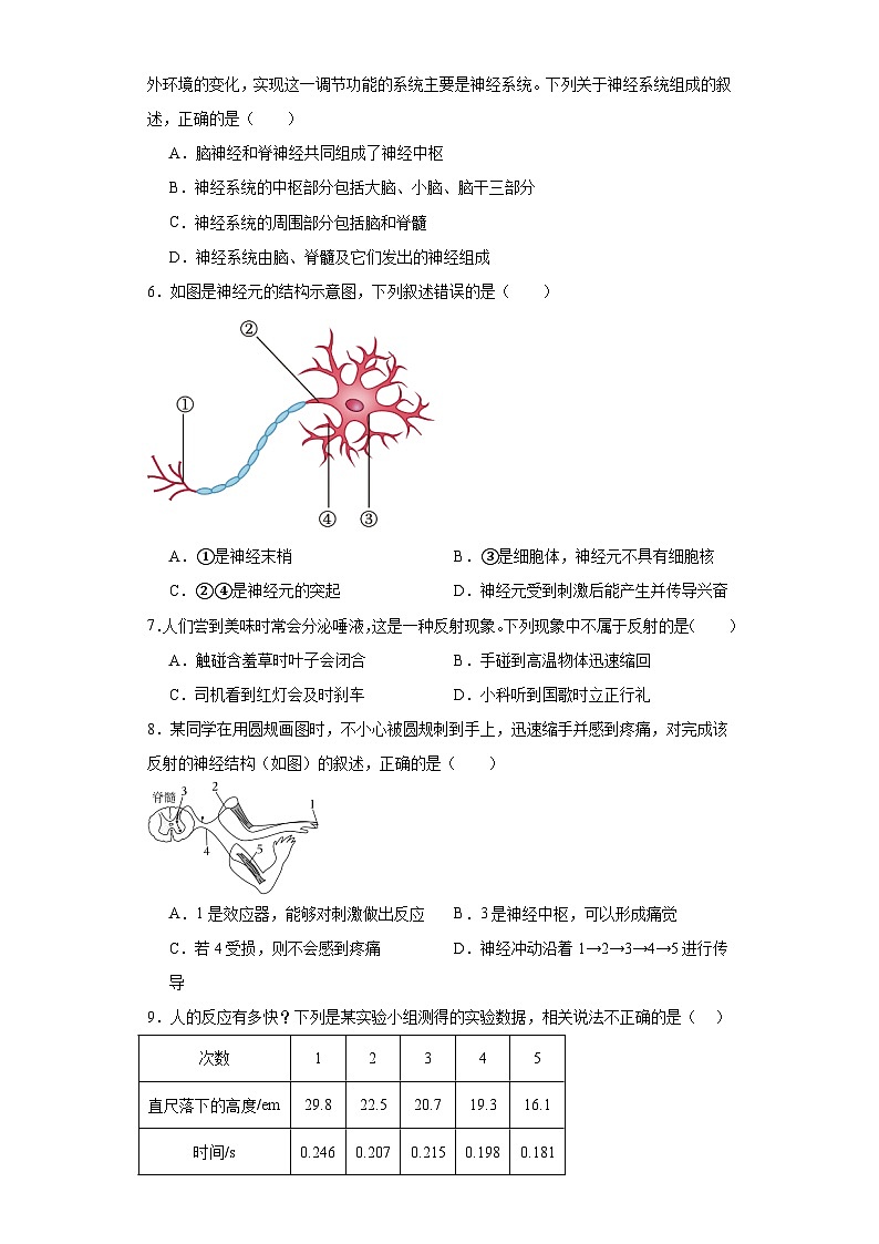 山东省东营市河口区2022-2023学年七年级下学期期末生物试题（含答案）02