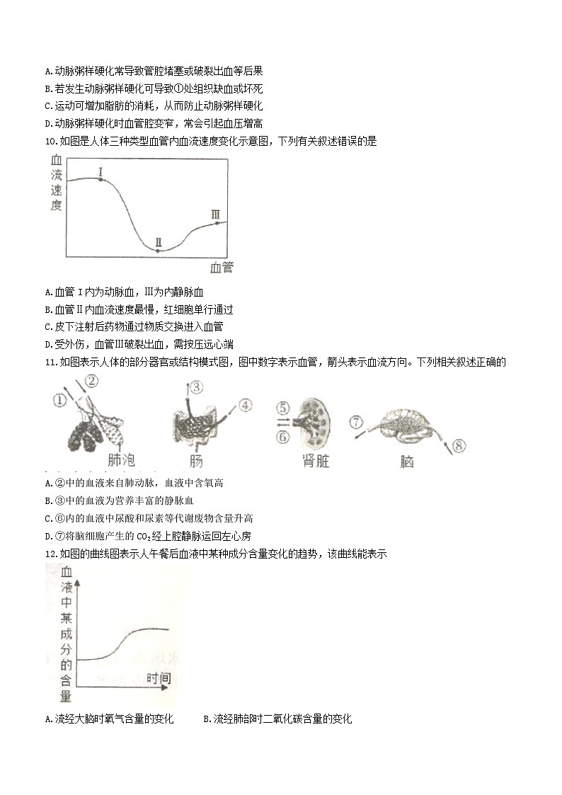 河南省平顶山市宝丰县2022-2023学年七年级下学期期末生物试题（含答案）03