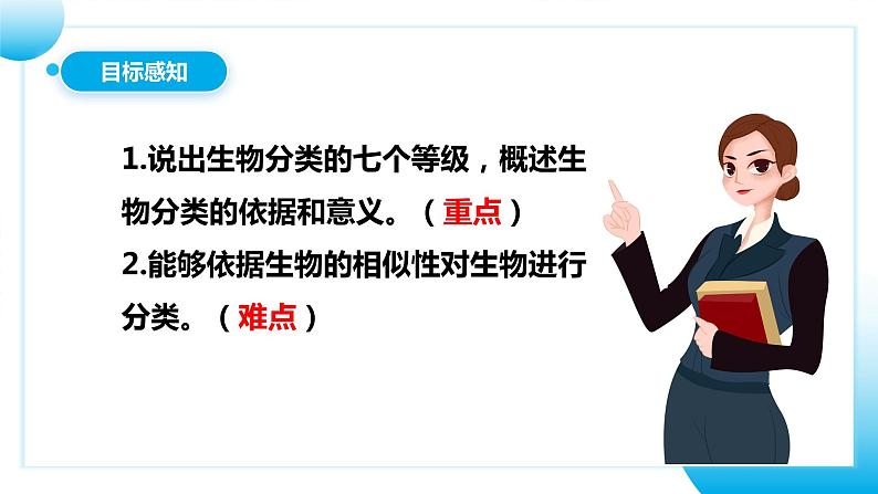 【核心素养目标】人教版初中生物八年级上册6.1.2《从种到界》课件+视频+教学设计+同步分层练习（含答案）04