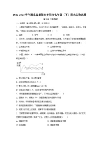 2022-2023学年湖北省襄阳市枣阳市七年级（下）期末生物试卷（含解析）