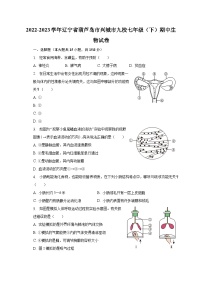 2022-2023学年辽宁省葫芦岛市兴城市九校七年级（下）期中生物试卷（含解析）