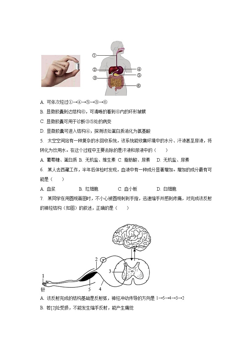 2022-2023学年内蒙古鄂尔多斯市七年级（下）期末生物试卷（含解析）02