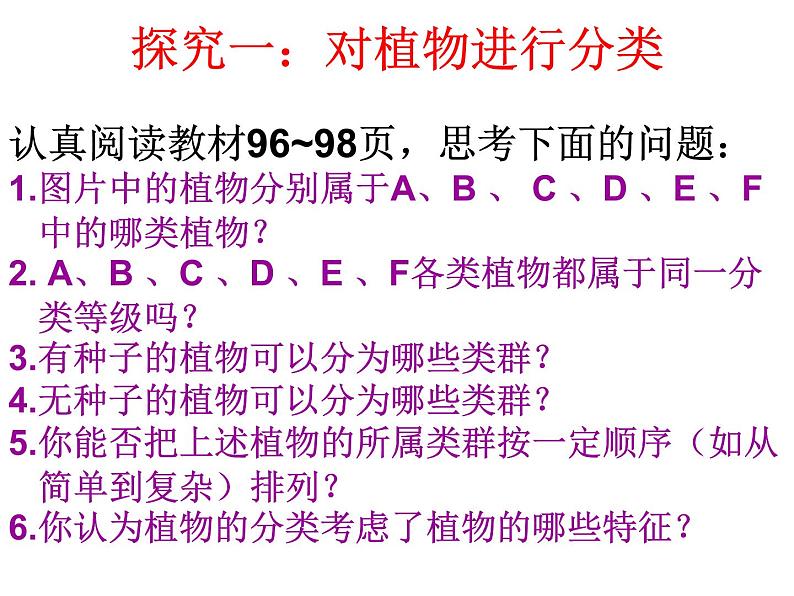 人教版八年级生物上册--1.1尝试对生物进行分类1（精品课件）第4页