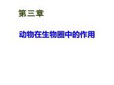 人教版八年级生物上册--第三章 动物在生物圈中的作用（精品课件）