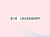 2023七年级生物下册第四单元生物圈中的人第六章人体生命活动的调节重点题型突破作业课件新版新人教版