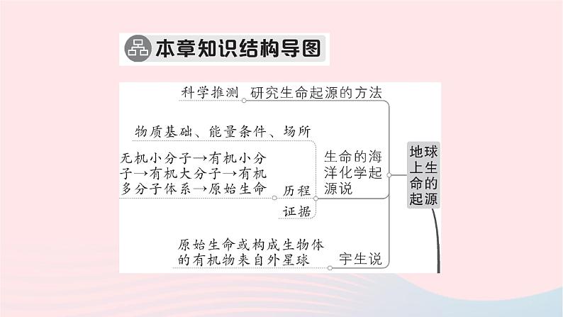 2023八年级生物下册第七单元生物圈中生命的延续和发展第三章生命起源和生物进化总结训练作业课件新版新人教版第2页