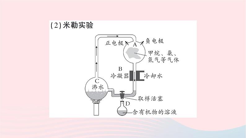 2023八年级生物下册第七单元生物圈中生命的延续和发展第三章生命起源和生物进化第一节地球上生命的起源作业课件新版新人教版04