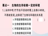 2023八年级生物下册期末复习二生物与环境作业课件新版北师大版